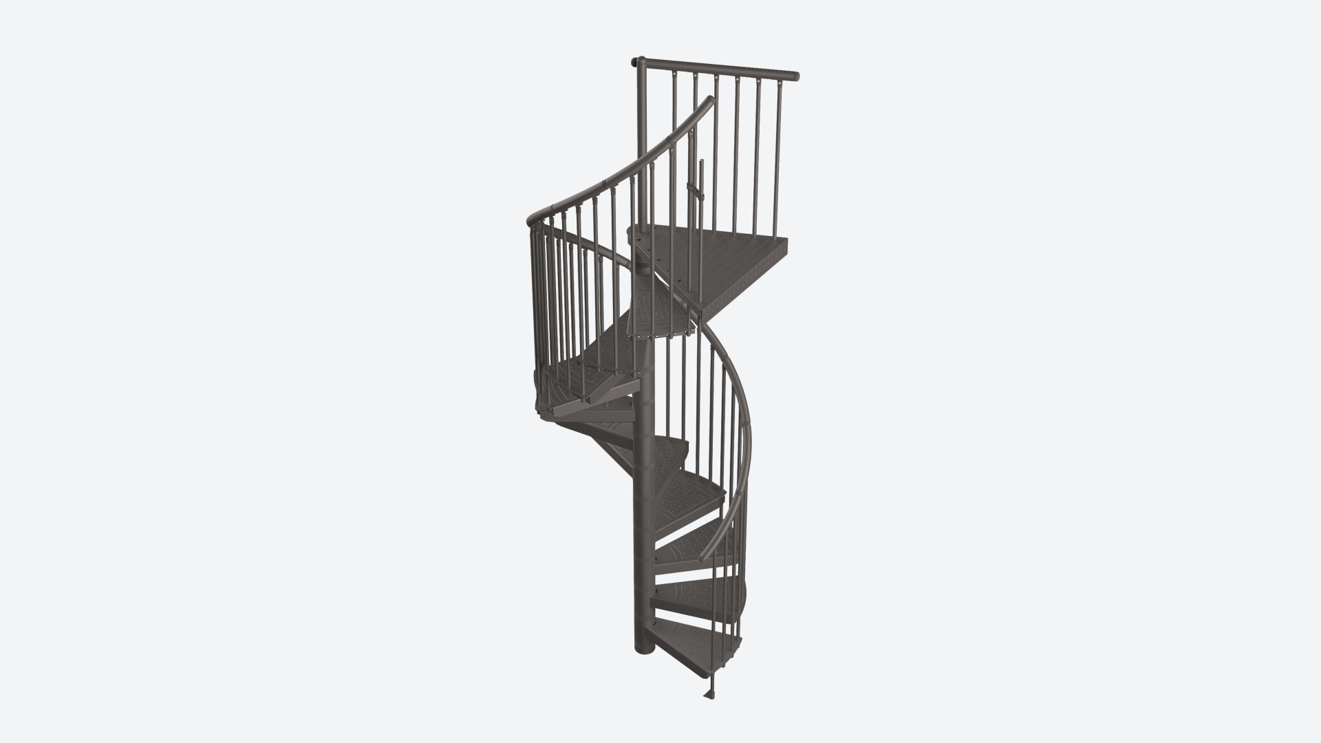 Escalier DELTA Grey metallic