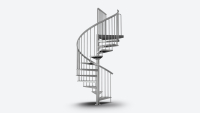 Escalier spirale GARDENSPIN Black